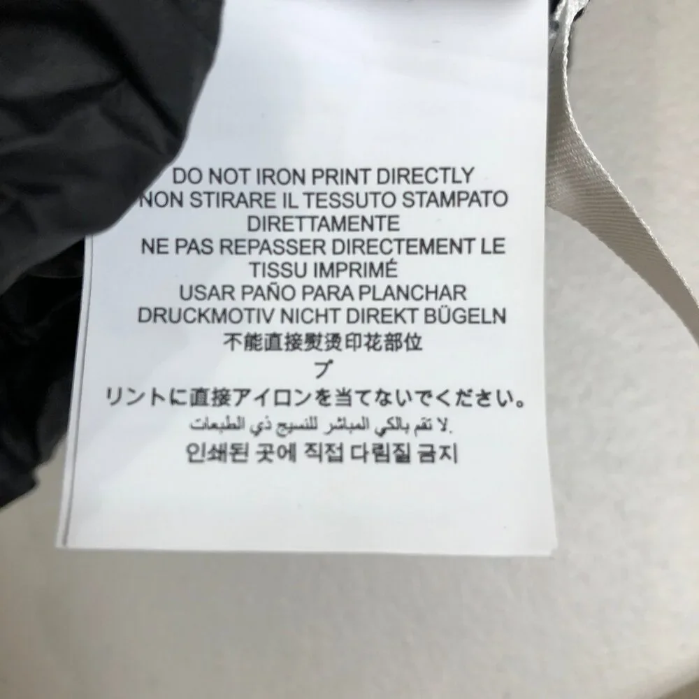 Off-White Graphic Long-Sleeve Cotton Tee Black – Size S - Picture 11 of 15